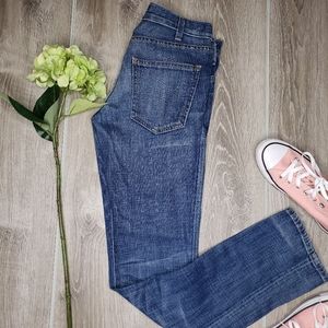 Current Elliott The Skinny Super Worn